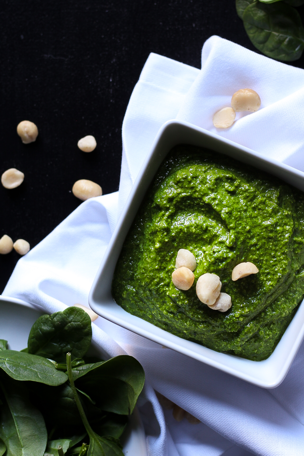 spinach macadamia pesto | butter loves company