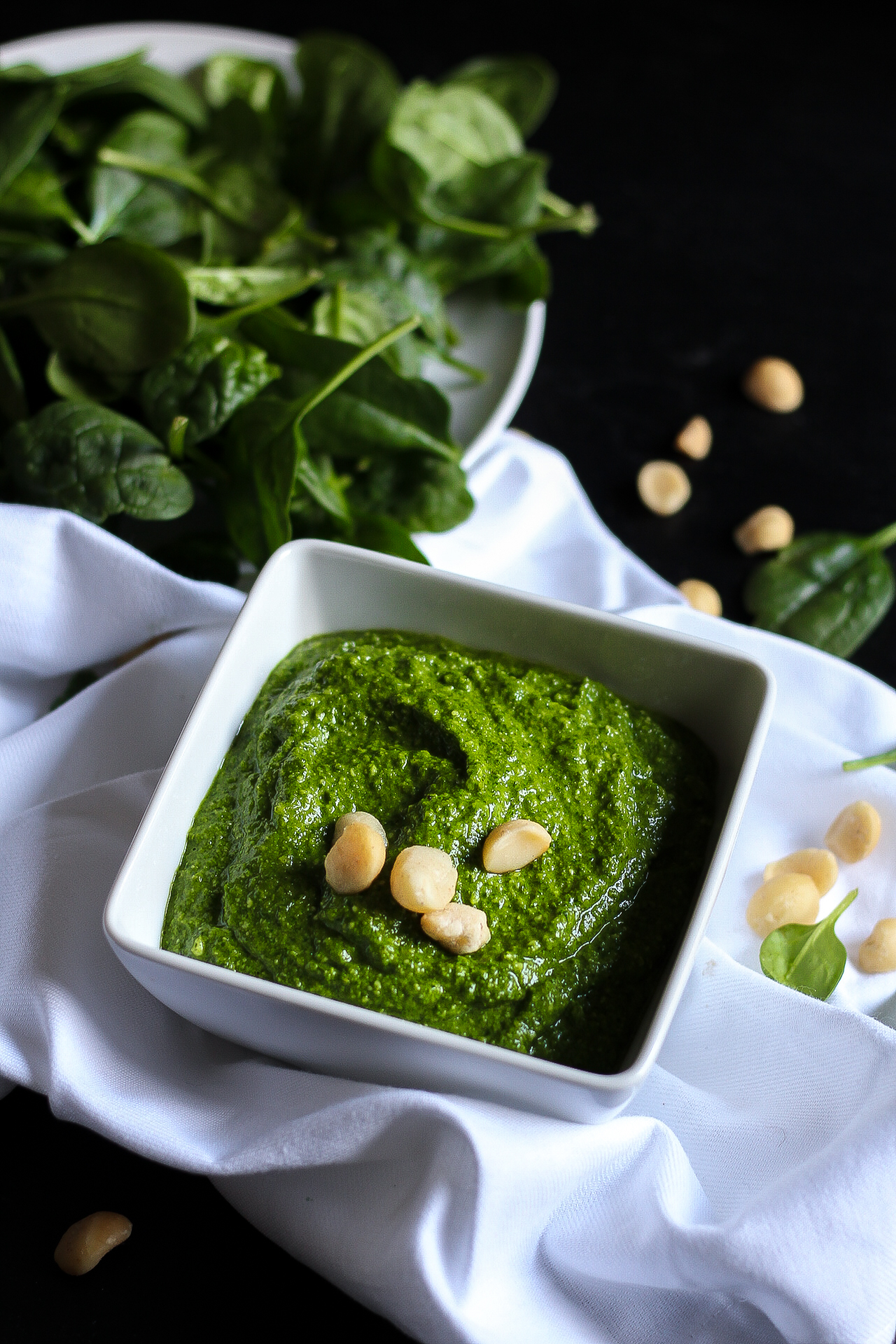 spinach macadamia pesto | butter loves company